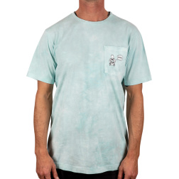 triko NITRO ZERO WORRIES TEE egg shell blue Velikost: S