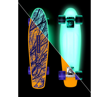 Skateboard BEACH BOARD Glow Mystic Forest