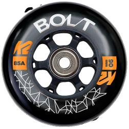 K2 Bolt 90mm 85A 8ks + ložiska ILQ 9 + alu spacery 6mm