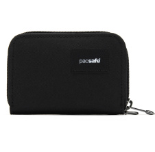 peněženka PACSAFE RFIDSAFE CARD WALLET jet black