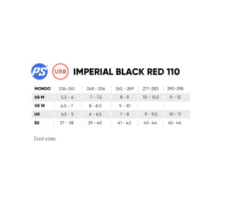 Imperial Black Red 110