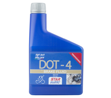 Star BluBike Dot 4 Brake Fluid 500ml