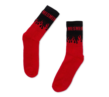 Mesmer "Hots" Socks red/black