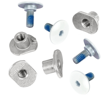 Aeon Cuff Screw Set GEN II, white