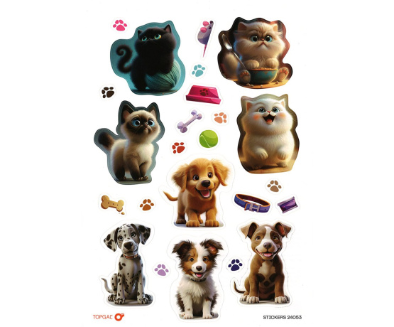 Samolepky Pets Topgal STICKERS 24053