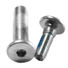 Steel Double Axle for brake, Torx 33mm/8mm