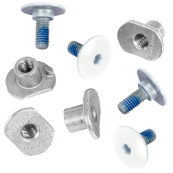 Aeon Cuff Screw Set GEN II, white