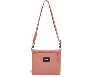 taška PACSAFE GO CROSSBODY POUCH rose