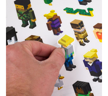 Samolepky Minecraft Topgal STICKERS 24056