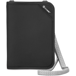 peneženka PACSAFE RFIDsafe V150 black