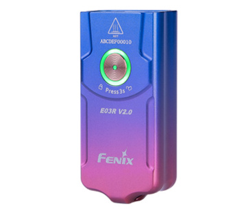 Nabíjecí baterka Fenix E03R V2.0 GE - nebula