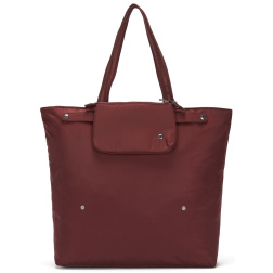 taška PACSAFE CITYSAFE CX PACKABLE HORIZONTAL TOTE merlot