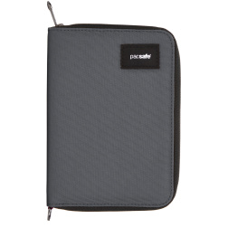 peněženka PACSAFE RFIDSAFE COMPACT TRAVEL ORGANIZER slate