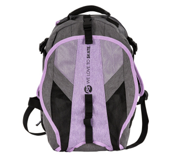 Fitness Backpack Dark Grey/Purple