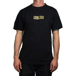 triko NITRO STACK TEE black Velikost: S