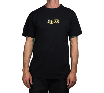 triko NITRO STACK TEE black Velikost: S