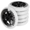 Raw 125mm 85A White, 6.pcs.