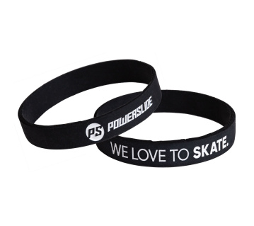 Bracelet "We love to Skate" black