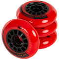 Raw 76mm 85A Red, 4-pack