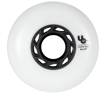 Team 72mm 88A White, 4-pack