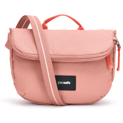 kabelka PACSAFE GO SADDLE CROSSBODY rose